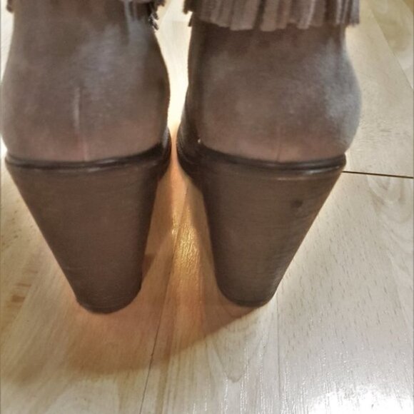 Joie | Loren Fringe Ankle Bootie - Picture 4 of 8